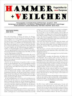 cover image of Hammer + Veilchen Nr. 3
